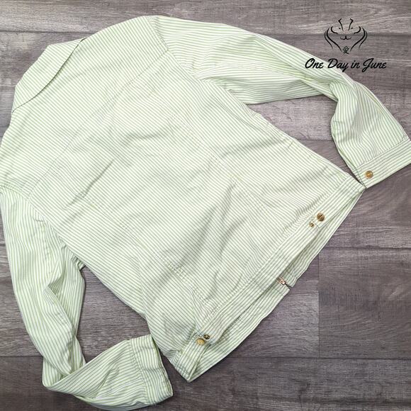 Jones New York Zip Front Jacket Size L - Picture 5 of 5